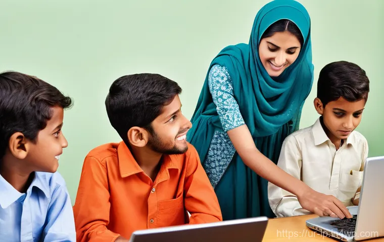 일상에서의 지식 적용을 위한 예시 연구 - **Prompt 1: Empowering Financial Management**
    A young Pakistani woman, wearing a modest, traditi...